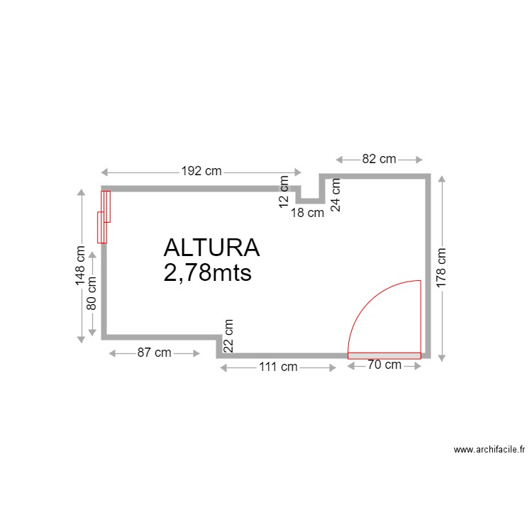 ADELA ROSA COCINA. Plan de 0 pièce et 0 m2
