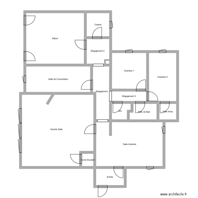 A06B NADINE. Plan de 0 pièce et 0 m2