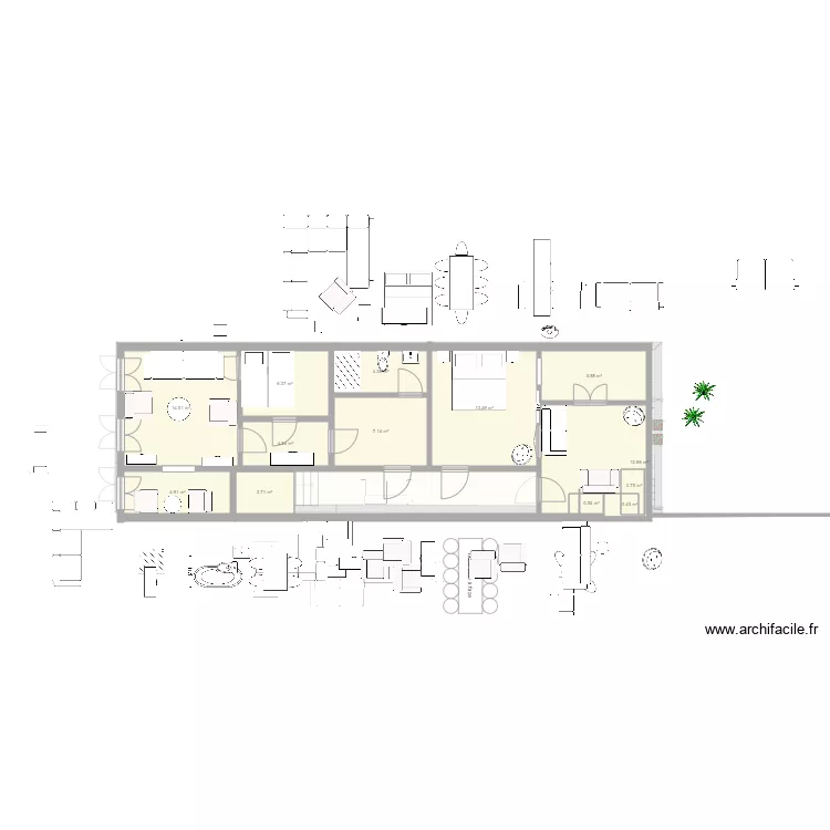 MAISONJAUNEV16. Plan de MAISONJAUNEV16. Plan de