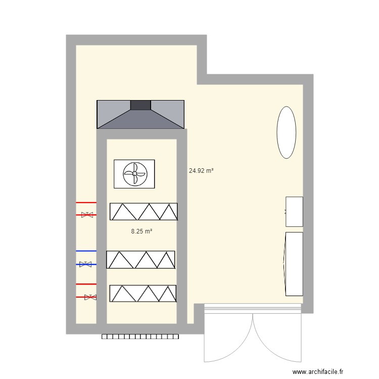 plan sous station. Plan de 0 pièce et 0 m2