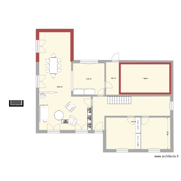 Narr pcle 125. Plan de 0 pièce et 0 m2