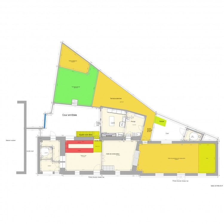 Plan de distribution FeSTBAR Projet. Plan de 0 pièce et 0 m2