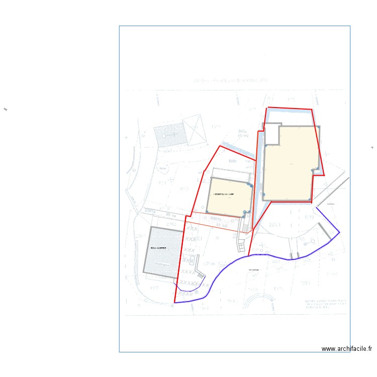 LODGE VILLAGE. Plan de 0 pièce et 0 m2