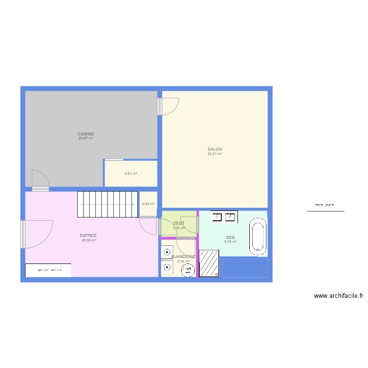 noel st laurent. Plan de 0 pièce et 0 m2