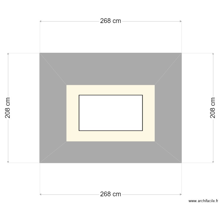 meuble tv 55 pouces. Plan de 0 pièce et 0 m2