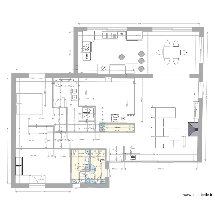 chenes dernier1. Plan de 0 pièce et 0 m2