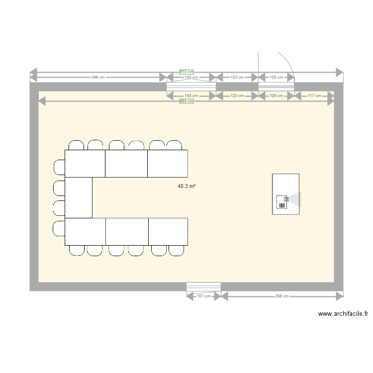 kkk. Plan de 0 pièce et 0 m2