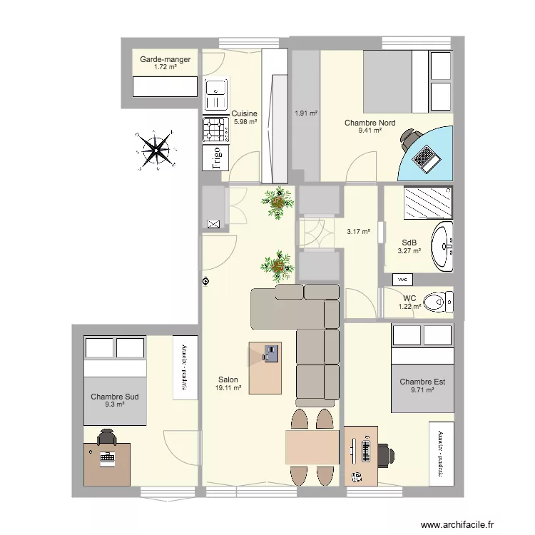 La Bric V3. Plan de La Bric V3. Plan de