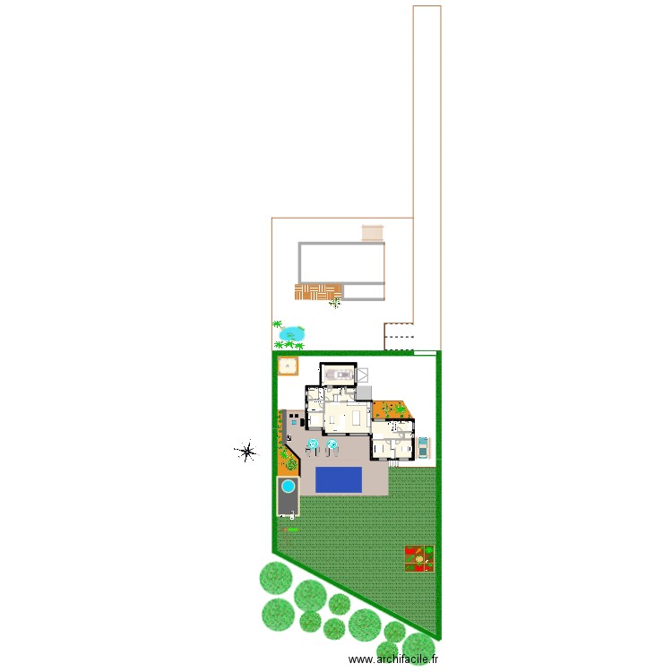 Maison Bahurel 1. Plan de 9 pièces et 159 m2