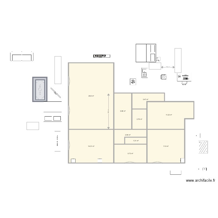 marechal lyautey 2. Plan de 0 pièce et 0 m2