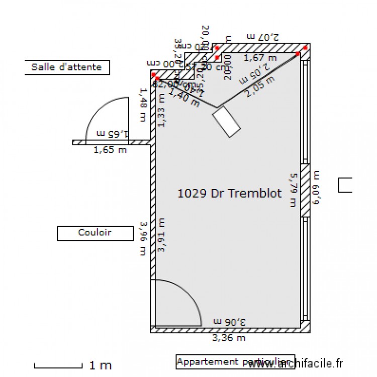 1029 Dr Tremblot. Plan de 0 pièce et 0 m2