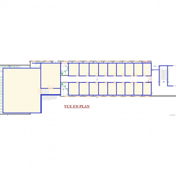 william. Plan de 23 pièces et 473 m2