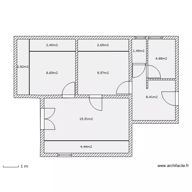CHRIST - BENFELD. Plan de 