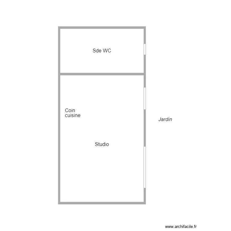 studio BOUCHEZ. Plan de studio BOUCHEZ. Plan de