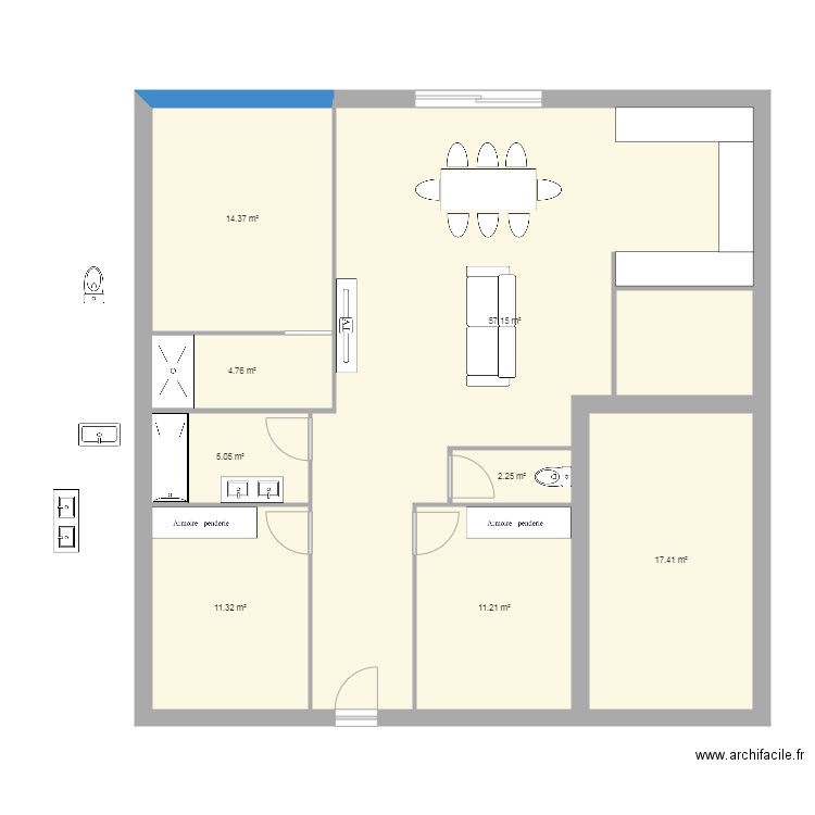 plan montblanc 2. Plan de 0 pièce et 0 m2