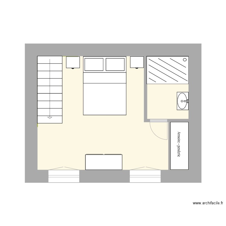 Viviane. Plan de 0 pièce et 0 m2