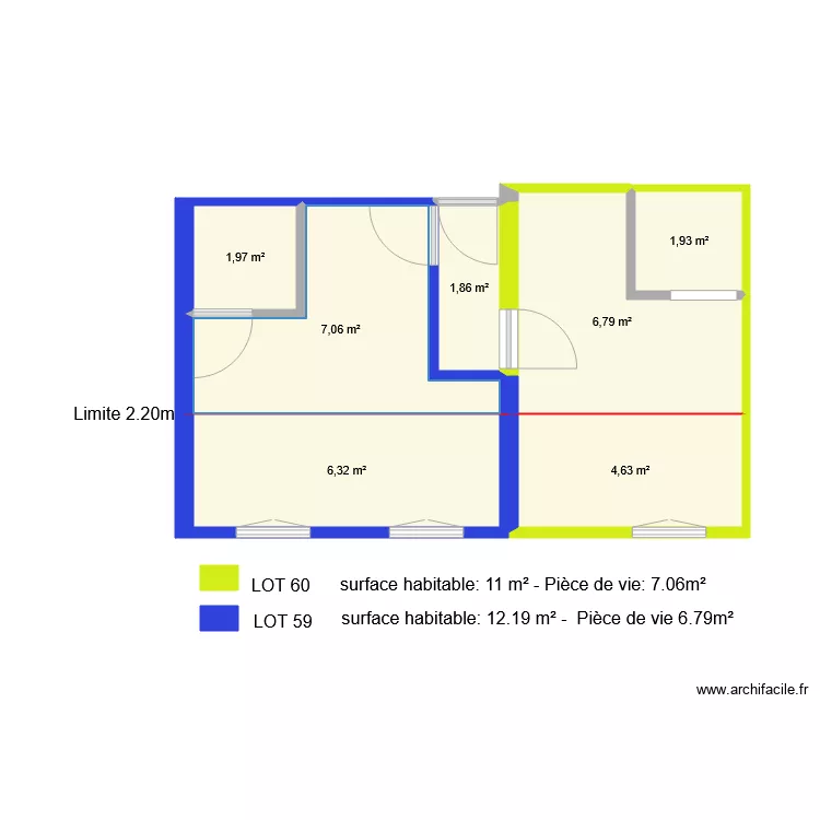 10 duguay trouin. Plan de 