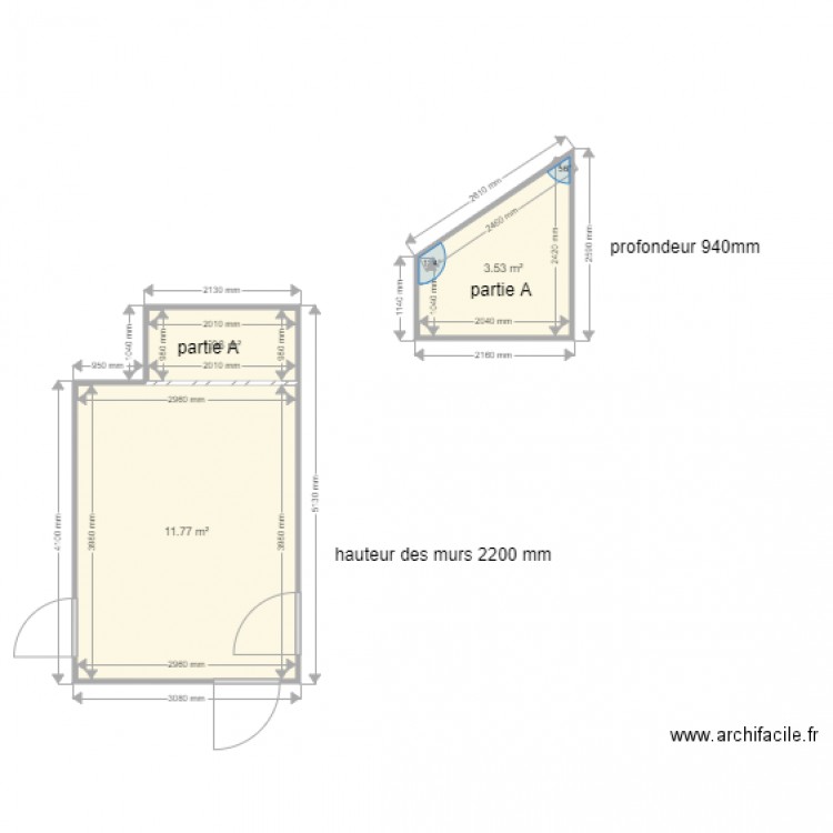 FERME DE FLARAN. Plan de 0 pièce et 0 m2