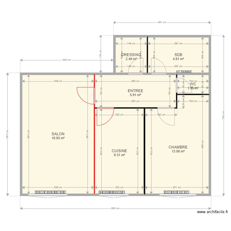 DEMOLITION 1 DUTILLEUL . Plan de 0 pièce et 0 m2