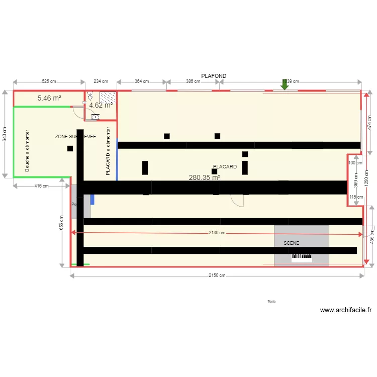 NEGRESKO 3 PLAFOND. Plan de 