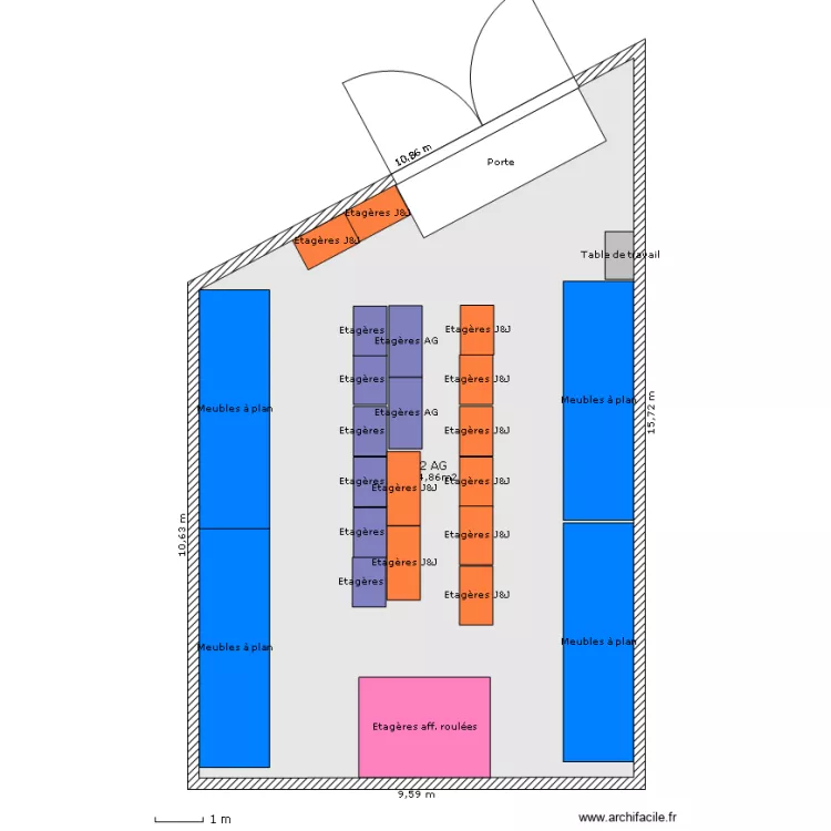 Stockage D2. Plan de Stockage D2. Plan de