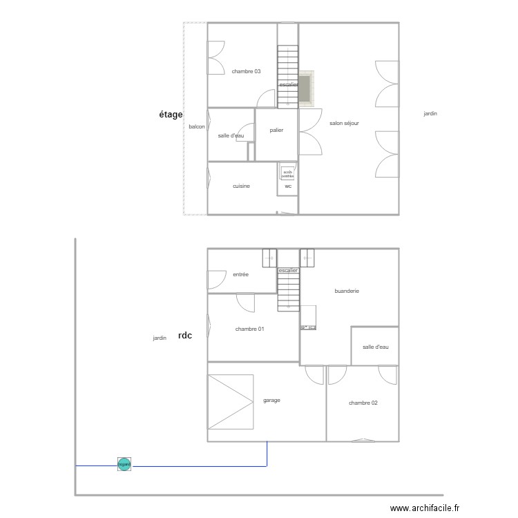 indivision drapron ass. Plan de 0 pièce et 0 m2