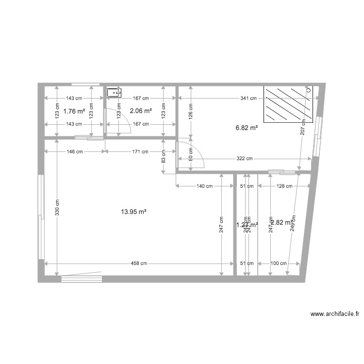 extension 8. Plan de 0 pièce et 0 m2