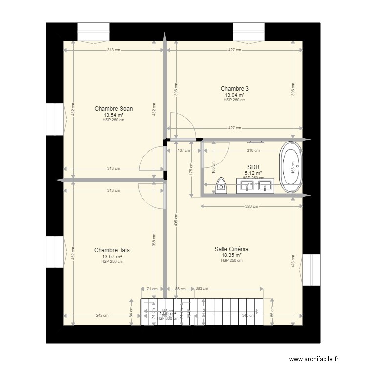 1er étage rénovée 6. Plan de 0 pièce et 0 m2