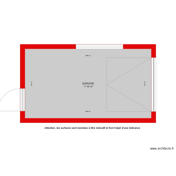 BI 3882 ANNEXE cotée. Plan de 0 pièce et 0 m2