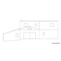 Fa&ccedil;ade Nord Maison La Croixille