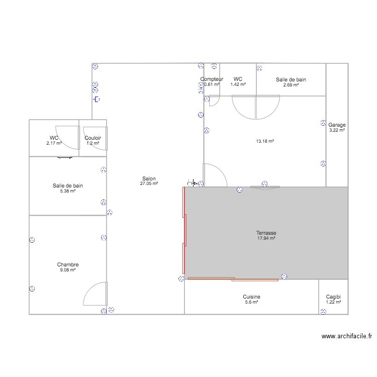 Loft prise. Plan de 0 pièce et 0 m2