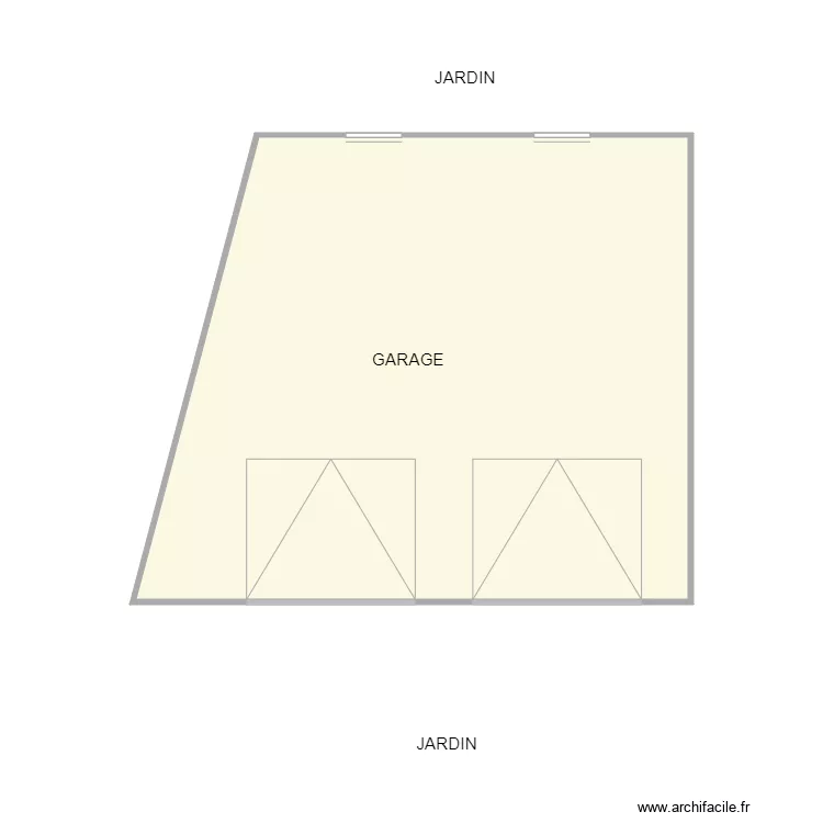 GABORIEAU AM 1341. Plan de 