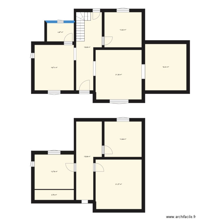 Plan maison 1. Plan de 0 pièce et 0 m2