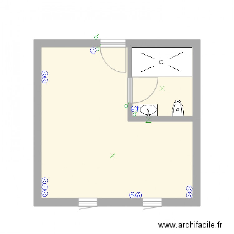 PETIT CHAMBRE 6. Plan de 0 pièce et 0 m2