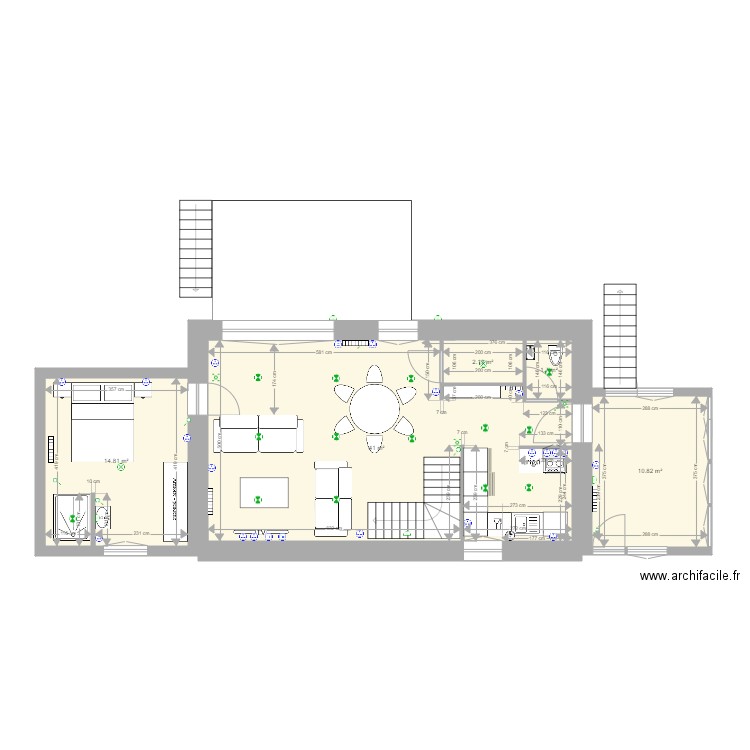 Maison Locatif Sorbiers  V4. Plan de 0 pièce et 0 m2