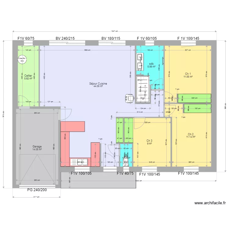 ROGER FERTIN. Plan de 