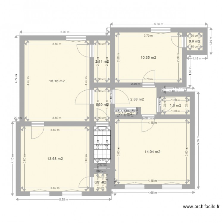 AIX D ANGILLION n16 etage. Plan de 0 pièce et 0 m2