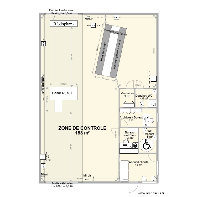 CCT VL DIEPPE. Plan de 0 pièce et 0 m2