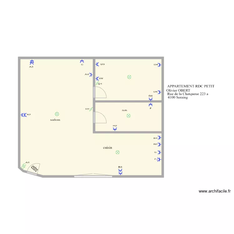 petit 22. Plan de petit 22. Plan de