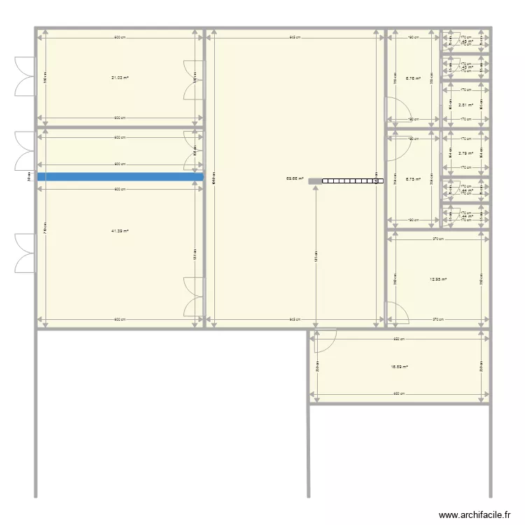 Projet visio V0. Plan de 