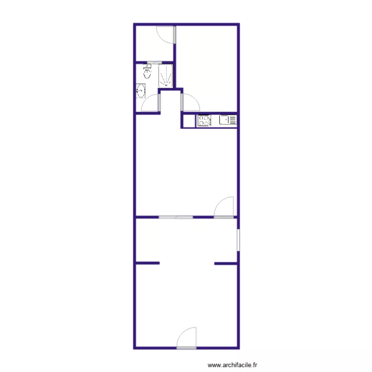 San Luis 4811. Plan de 