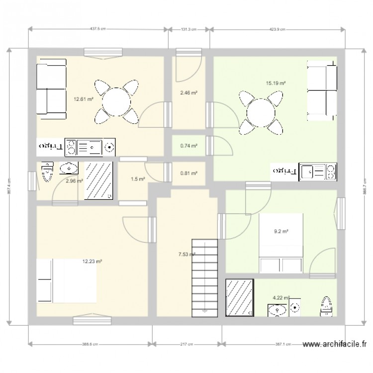 Projet Hugo 6. Plan de 0 pièce et 0 m2