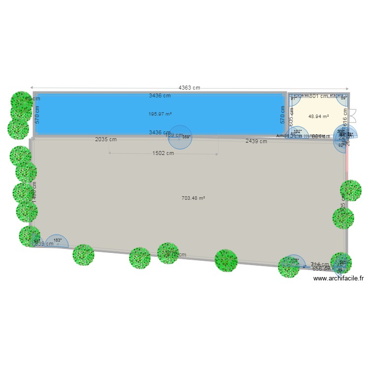 attelier municipaux   bas    apr&egrave;s . Plan de 0 pièce et 0 m2