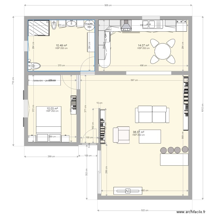 plan de maison. Plan de 0 pièce et 0 m2