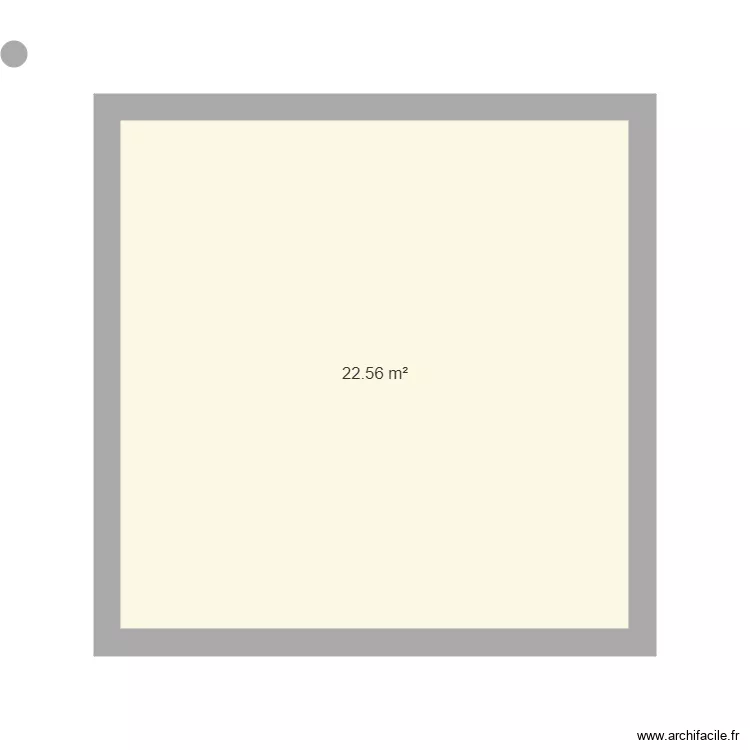 studio r&eacute;nov&eacute;. Plan de 