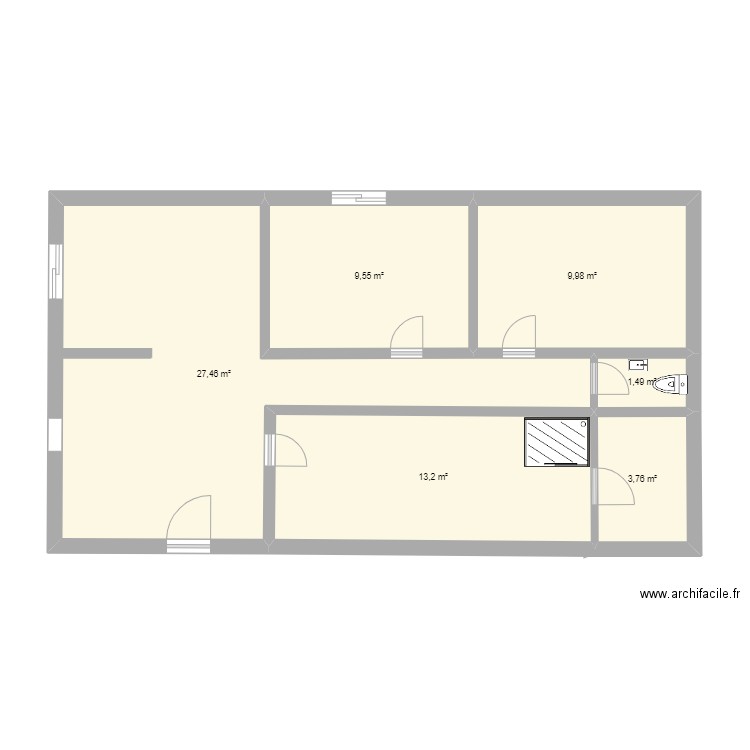 institut . Plan de 0 pièce et 0 m2