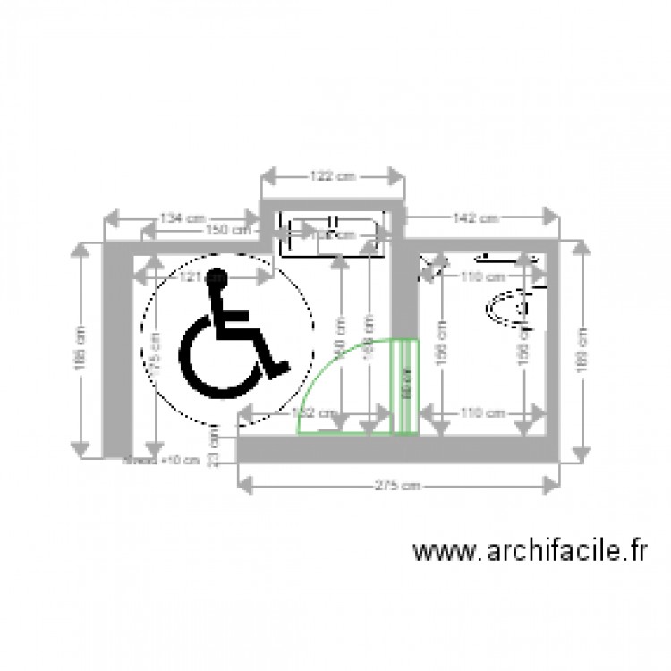 SANITAIRES LA FABRIQUE. Plan de 0 pièce et 0 m2