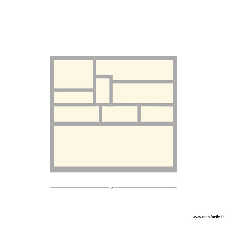 Etagères séjour Corse V1. Plan de 0 pièce et 0 m2 Etagères séjour Corse V1. Plan de 0 pièce et 0 m2
