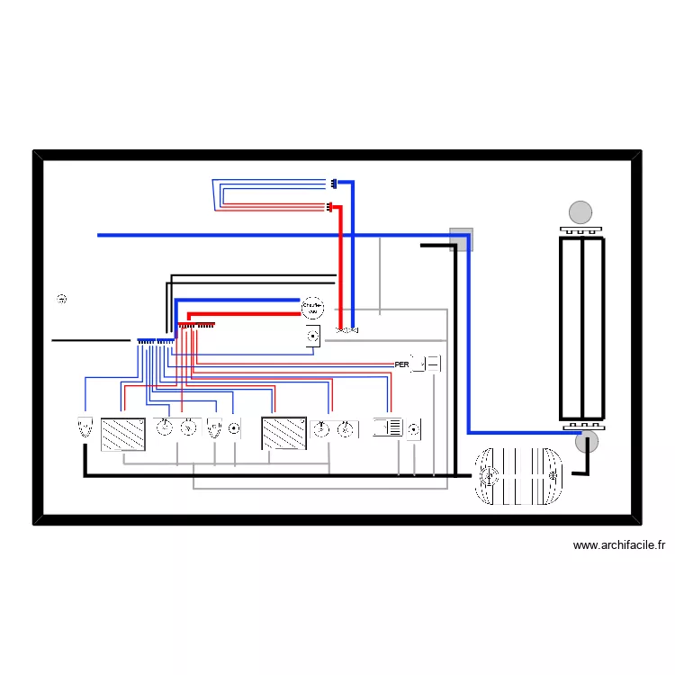 BERGERIE PLAN PLOMBERIE. Plan de BERGERIE PLAN PLOMBERIE. Plan de