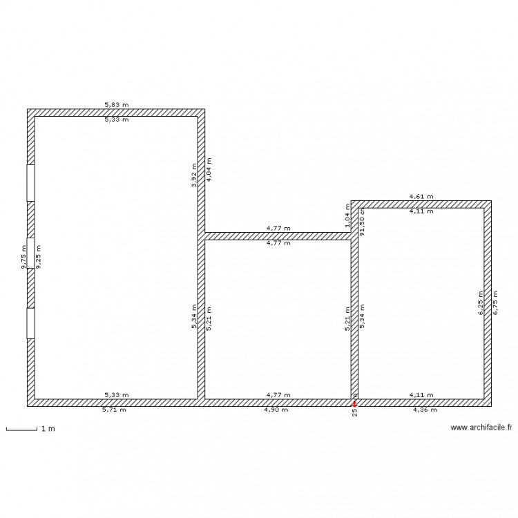 labourgade. Plan de 0 pièce et 0 m2